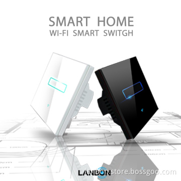 Manufacturer Lanbon Smart witch, dimmer light switch OEM&ODM service for logo, colors Smart home